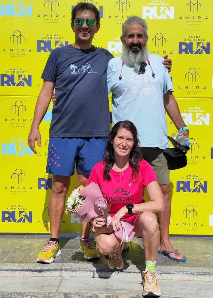 Η Αγγελική Πελεκανάκη τρέχει με τα χρώματα του «Ορίζοντα» και αφιερώνει τις νίκες της στις γυναίκες με καρκίνο του μαστού