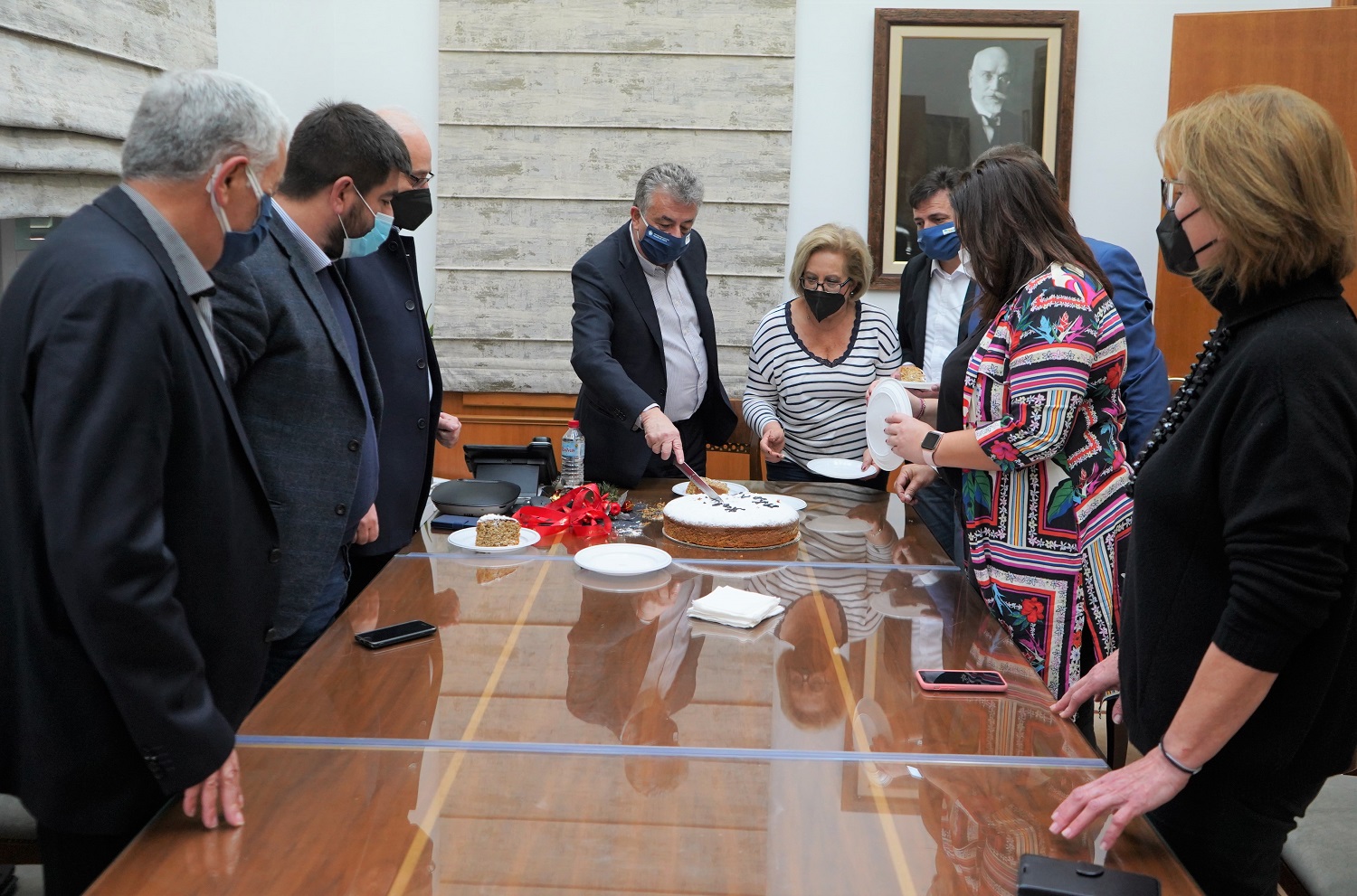 Κοπή πίτας Περιφέρεια