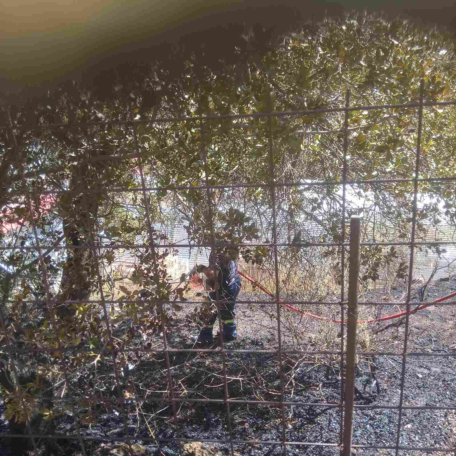 Έβαλε φωτιά ενώ χρησιμοποιούσε ηλεκτροκολληση, πρόστιμο σε 53χρονο - Δείτε φωτογραφίες