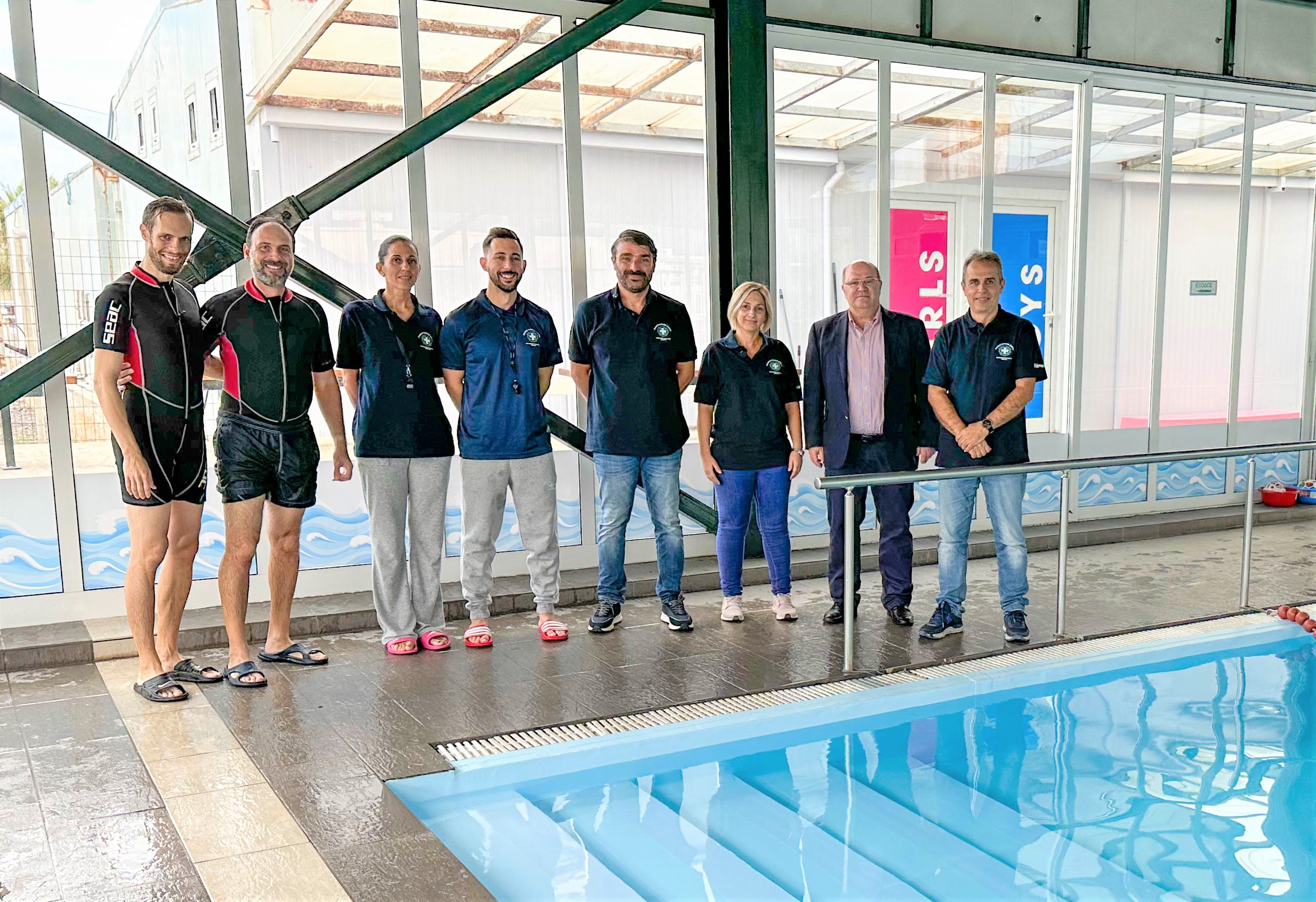 Με μεγάλη επιτυχία πραγματοποιήθηκε η έναρξη των μαθημάτων κολύμβησης της Γ΄ τάξης των δημοτικών σχολείων του Ν. Ηρακλείου