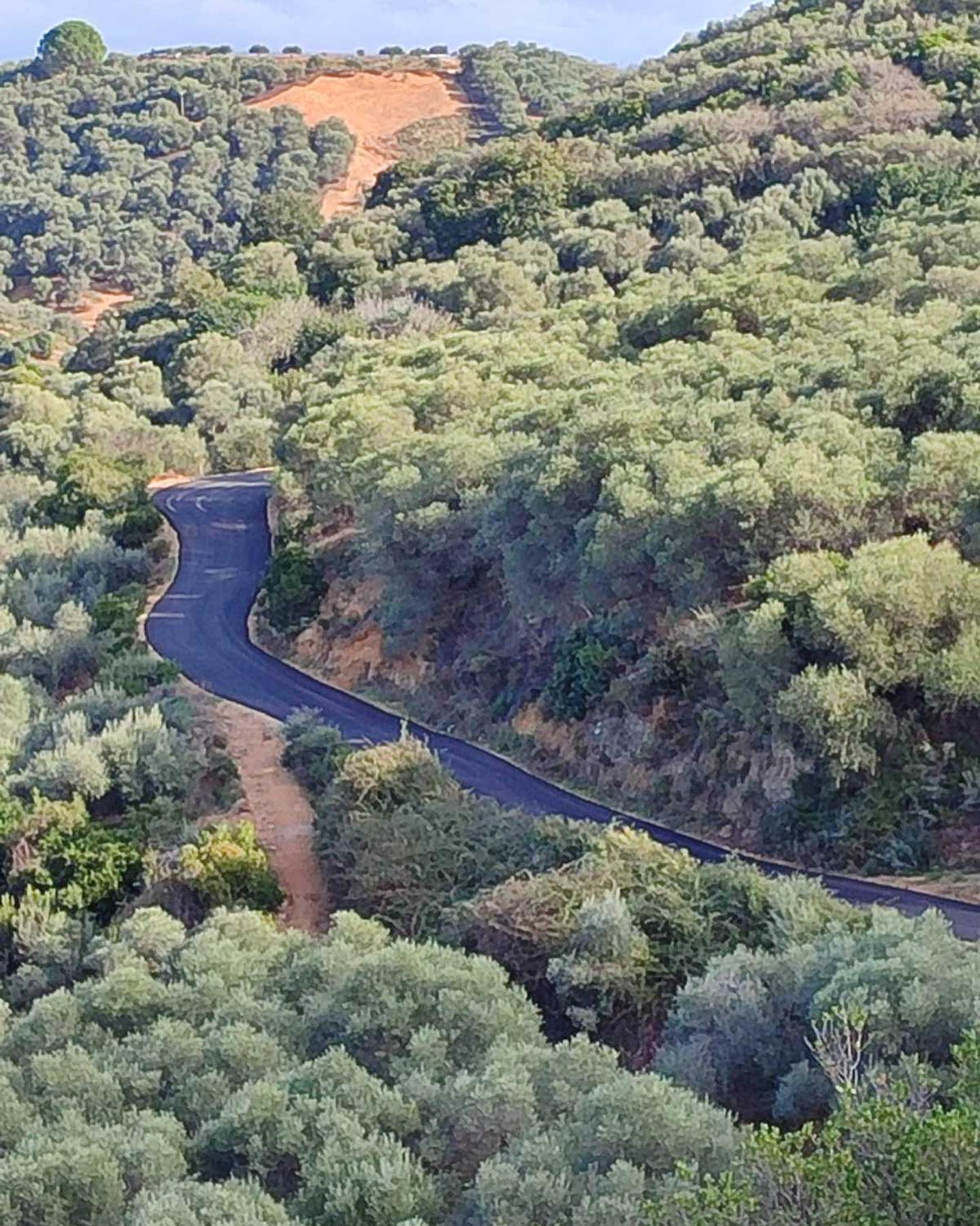 Δρόμος Ντερέ ασφαλτόστρωση