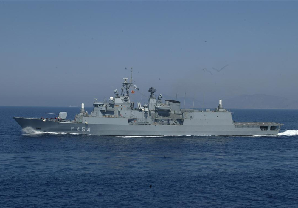 Η φρεγάτα «Ψαρά» του Πολεμικού Ναυτικού που θα ενταχθεί στο στόλο του ΝΑΤΟ στην Αν. Μεσόγειο