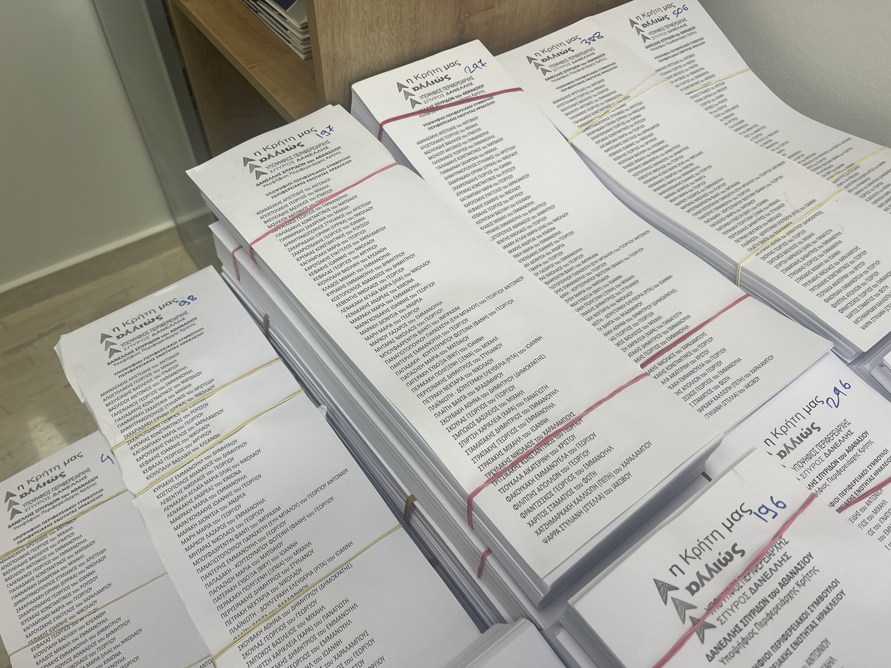 ψηφοδέλτια Περιφέρεια Κρήτης Ψηφοδέλτια Φάκελοι Εφορευτική Επιτροπή Εκλογές 2023