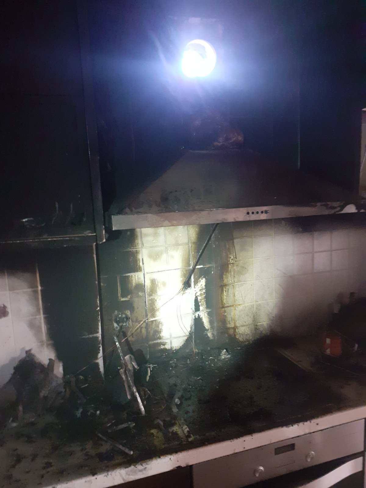 πυρκαγιά κουζίνα