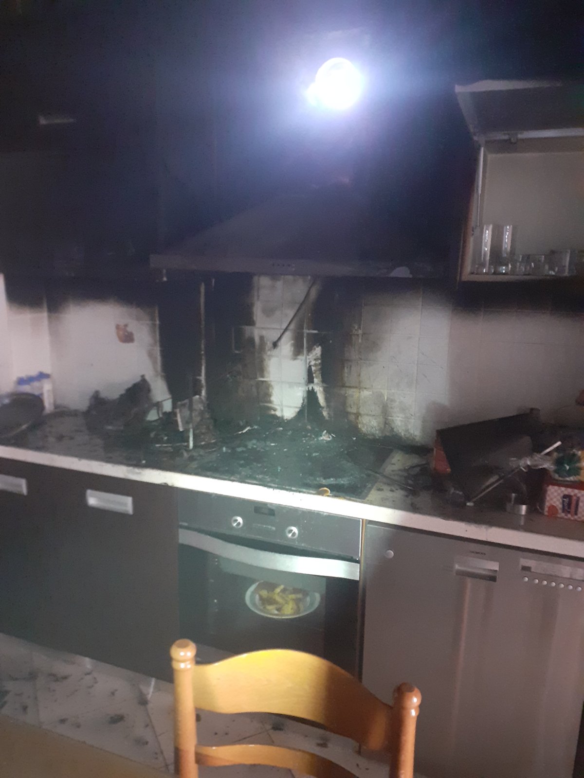 πυρκαγιά κουζίνα