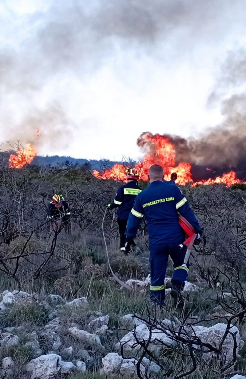 πυρκαγιά ρέθυμνο