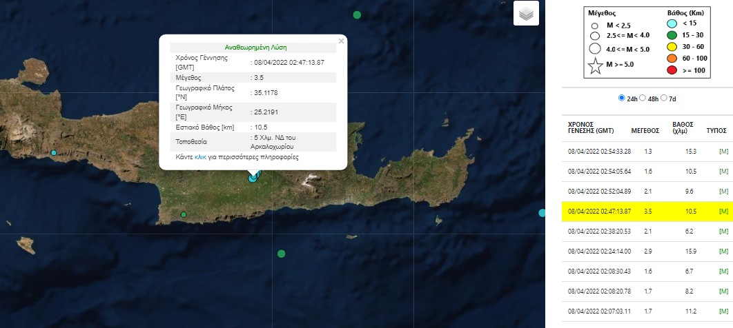 Σεισμός Αρκαλοχώρι