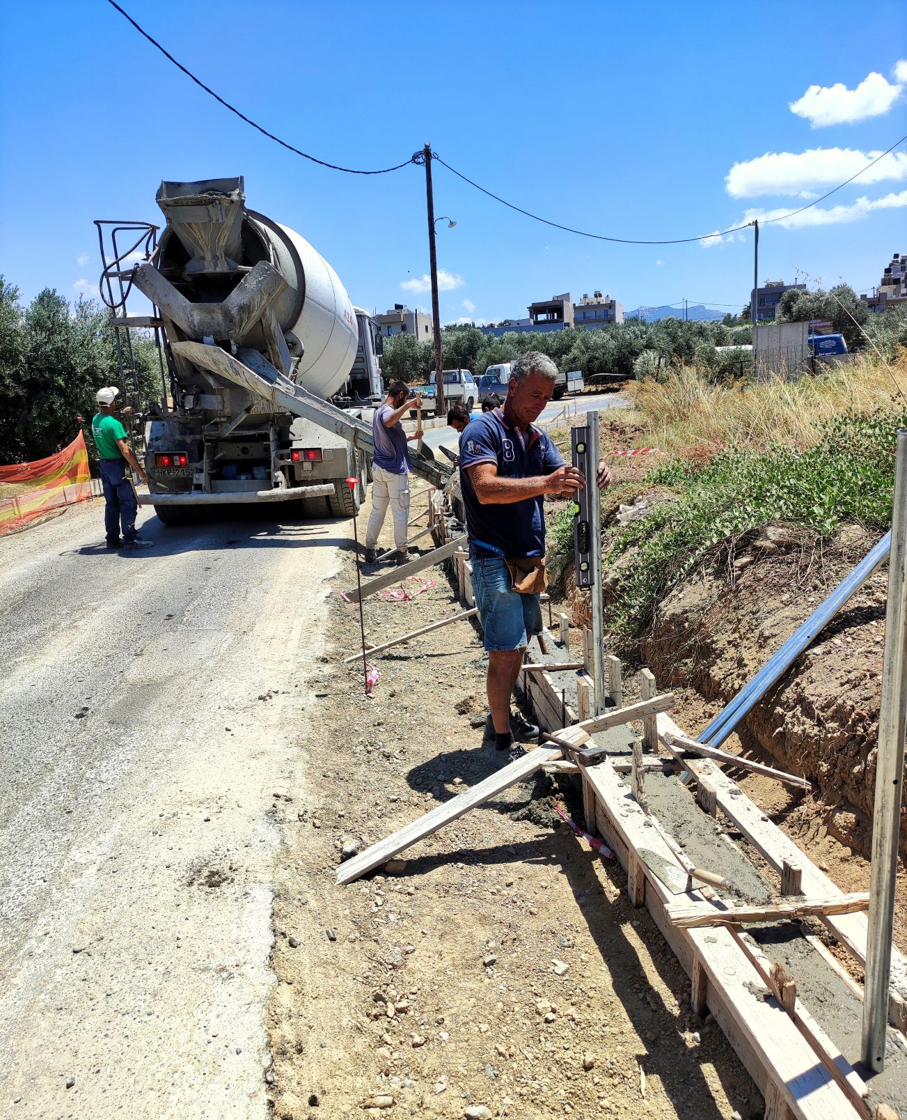 Οδός Σενετάκη εργασίες