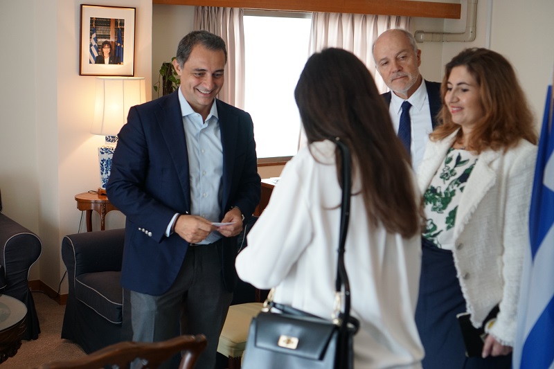 Συνάντηση του Υφυπουργού Ανάπτυξης Μάξιμου Σενετάκη με Έλληνες της Διασποράς στο Τόκιο