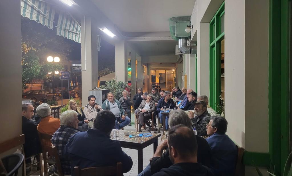 Επίσκεψη υποψ. βουλευτή Ν. Χανίων ΝΔ Σέβης Βολουδάκη σε Ταυρωνίτη - Βουκολιές