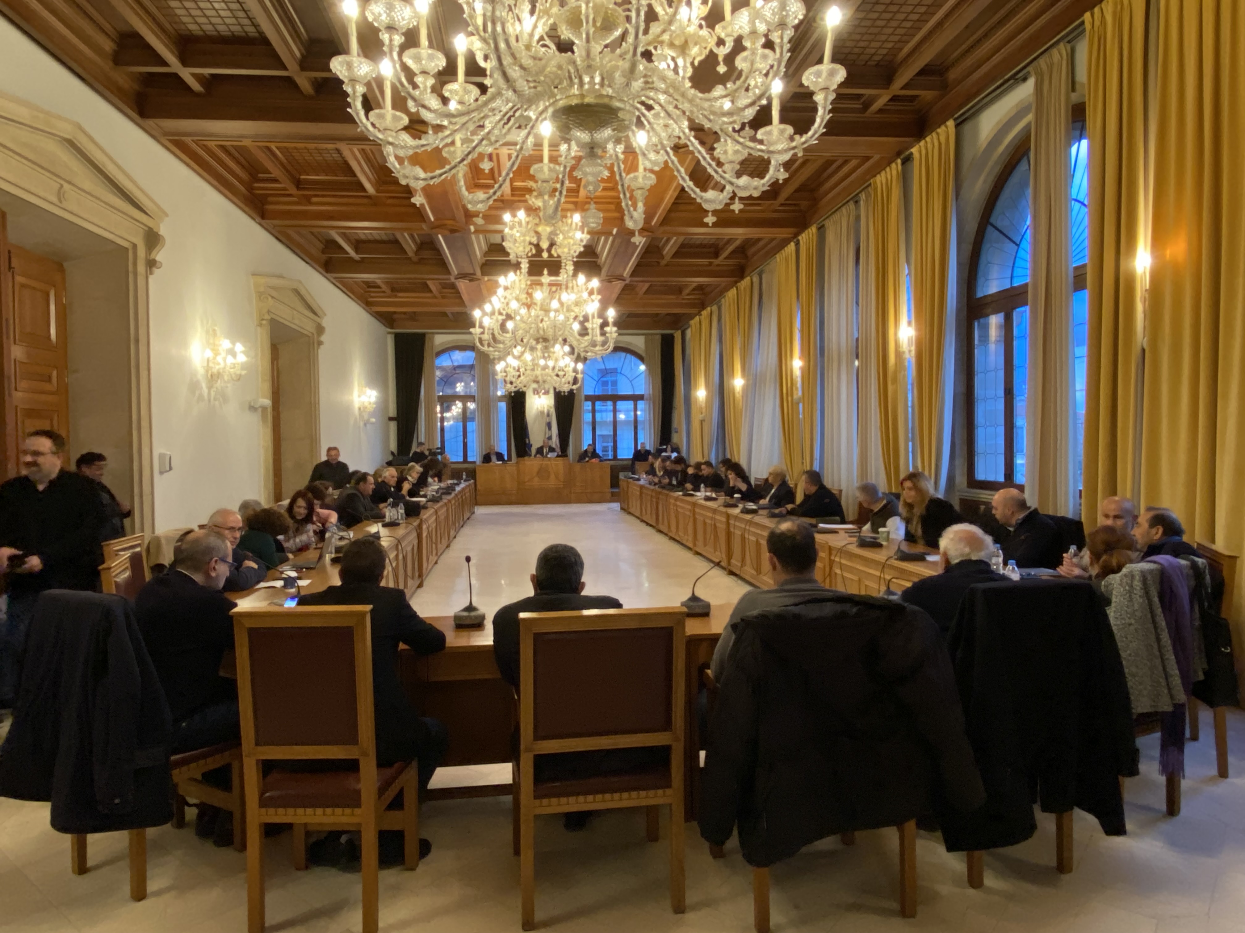 συνεδρίαση Δημοτικό Συμβούλιο Λογοδοσία Ηράκλειο Καλοκαιρινός