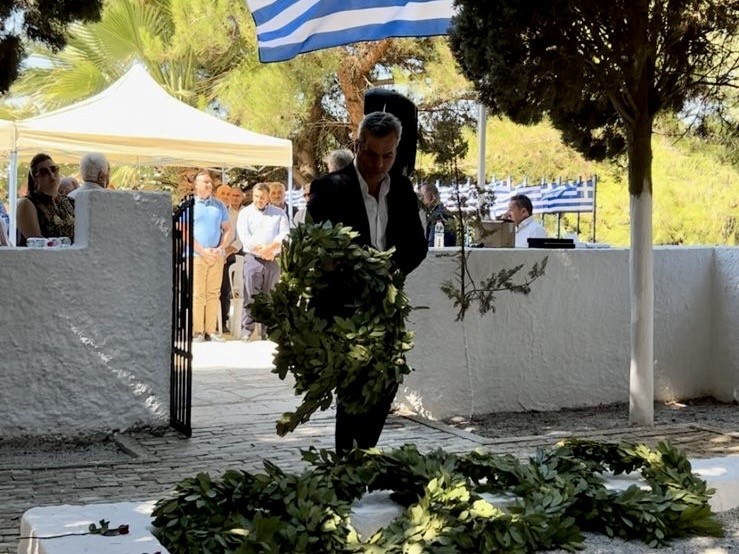 Στις εκδηλώσεις τιμής και μνήμης ο Χάρης Μαμουλάκης