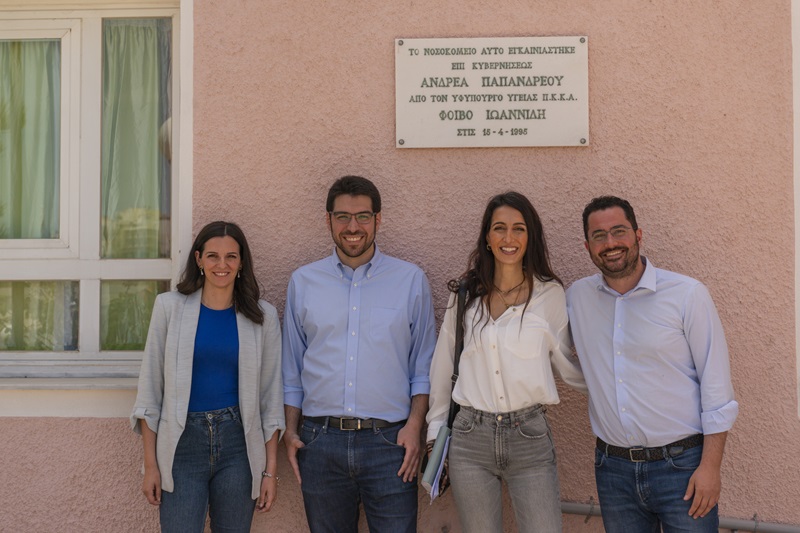 Το νοσοκομείο της Σητείας επισκέφθηκε ο Ανδρέας Σπυρόπουλος