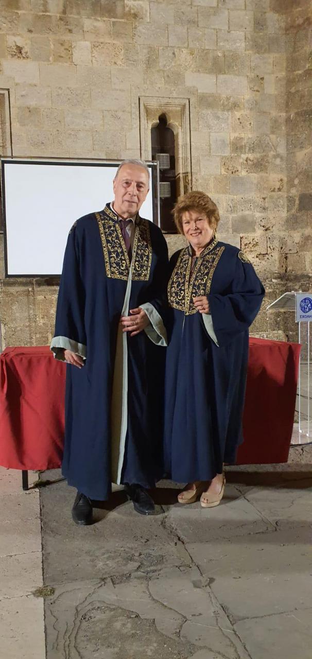 Νίκος Σταμπολίδης Πανεπιστήμιο Αιγαίου επίτιμος διδάκτωρ