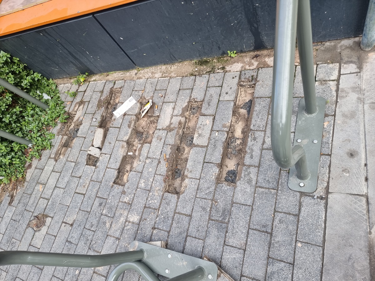 Στάση ποδηλάτων Οδός Καρτερού Ηράκλειο