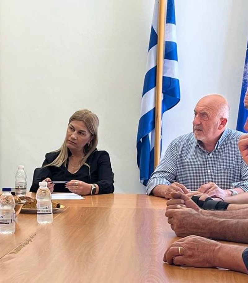 Στο Δημαρχείο Σφακίων η Σέβη Βολουδάκη 