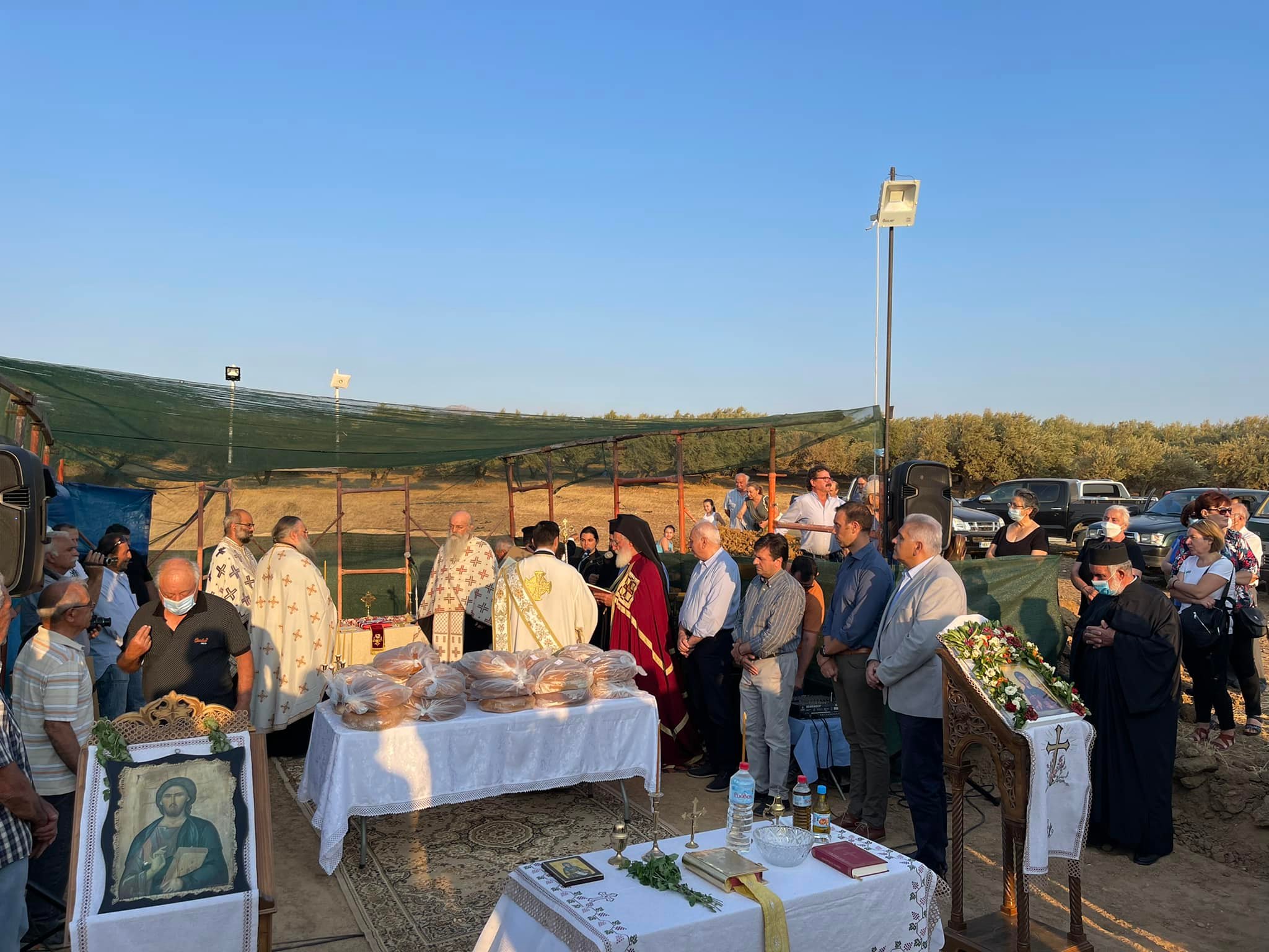 Θεμελίωση Αγίας Παρασκευής