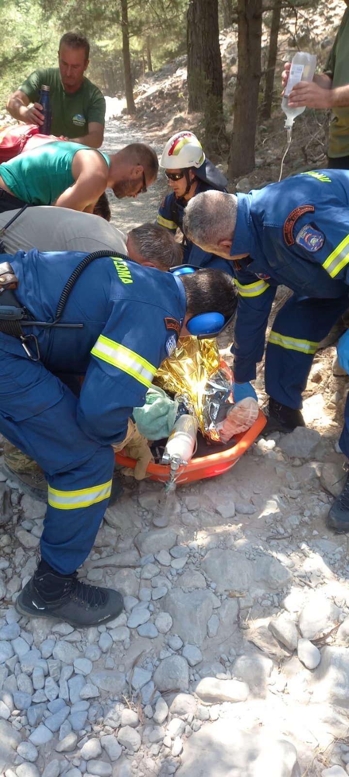 τουρίστας φαράγγι