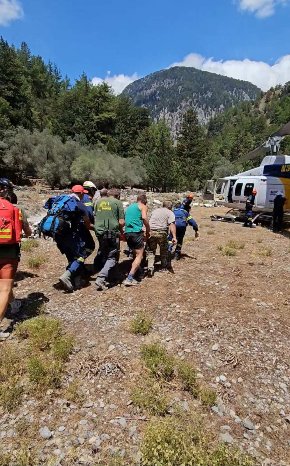 τουρίστας φαράγγι