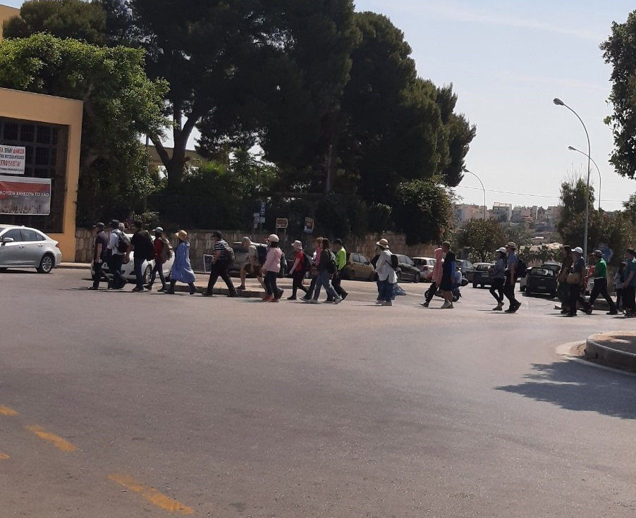 τουρίστες Ηράκλειο