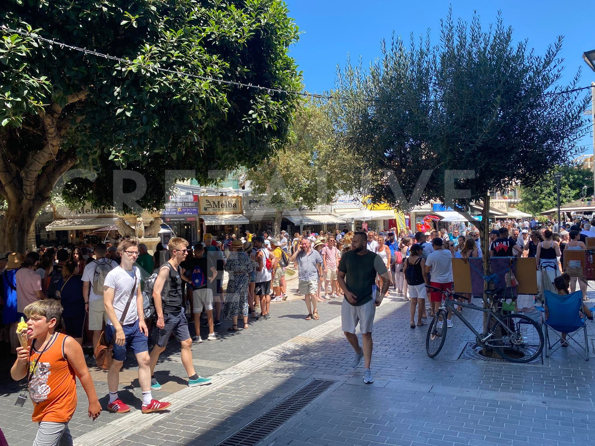 τουρίστες, ηράκλειο