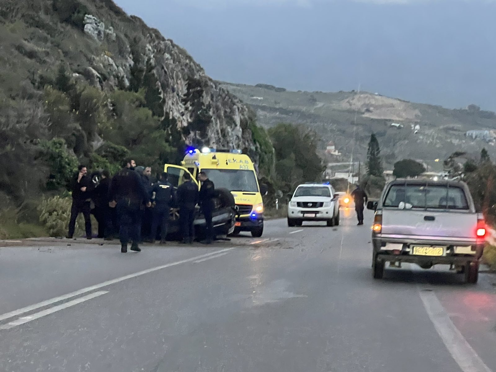 τροχαίο ρεθυμνο