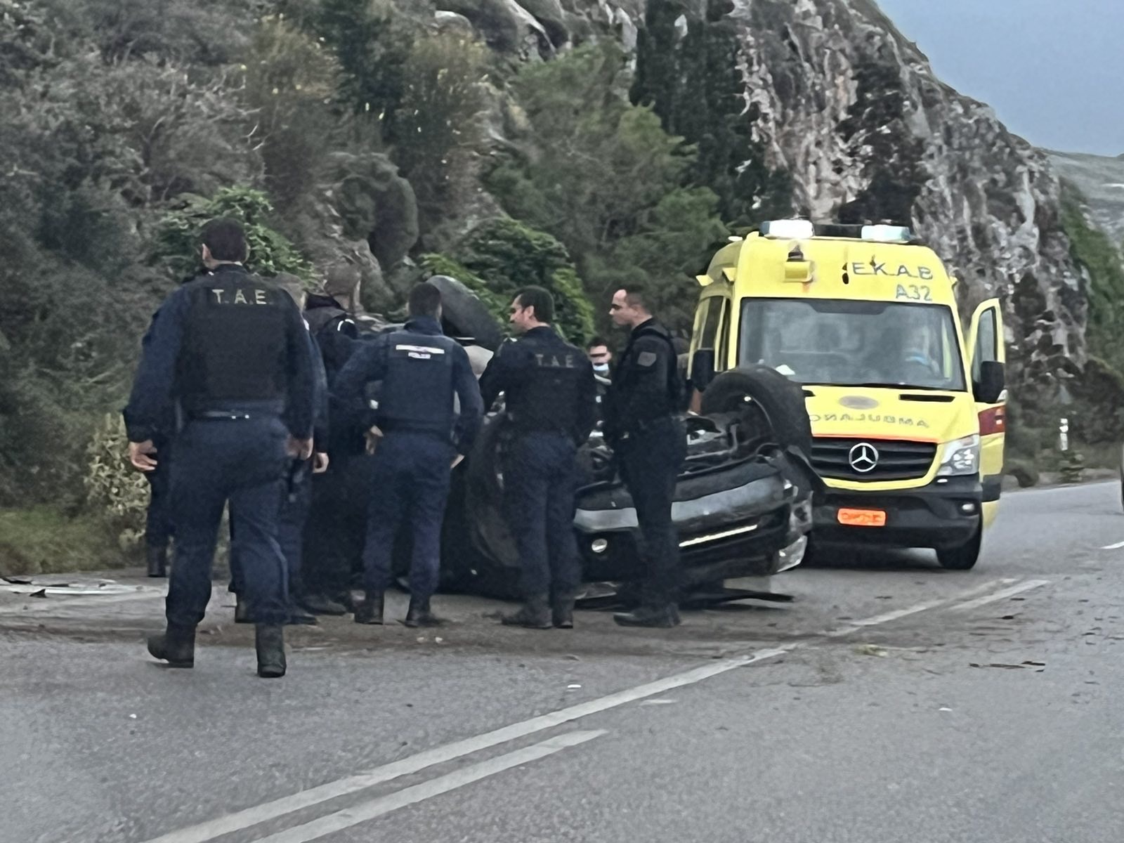 τροχαίο ρεθυμνο