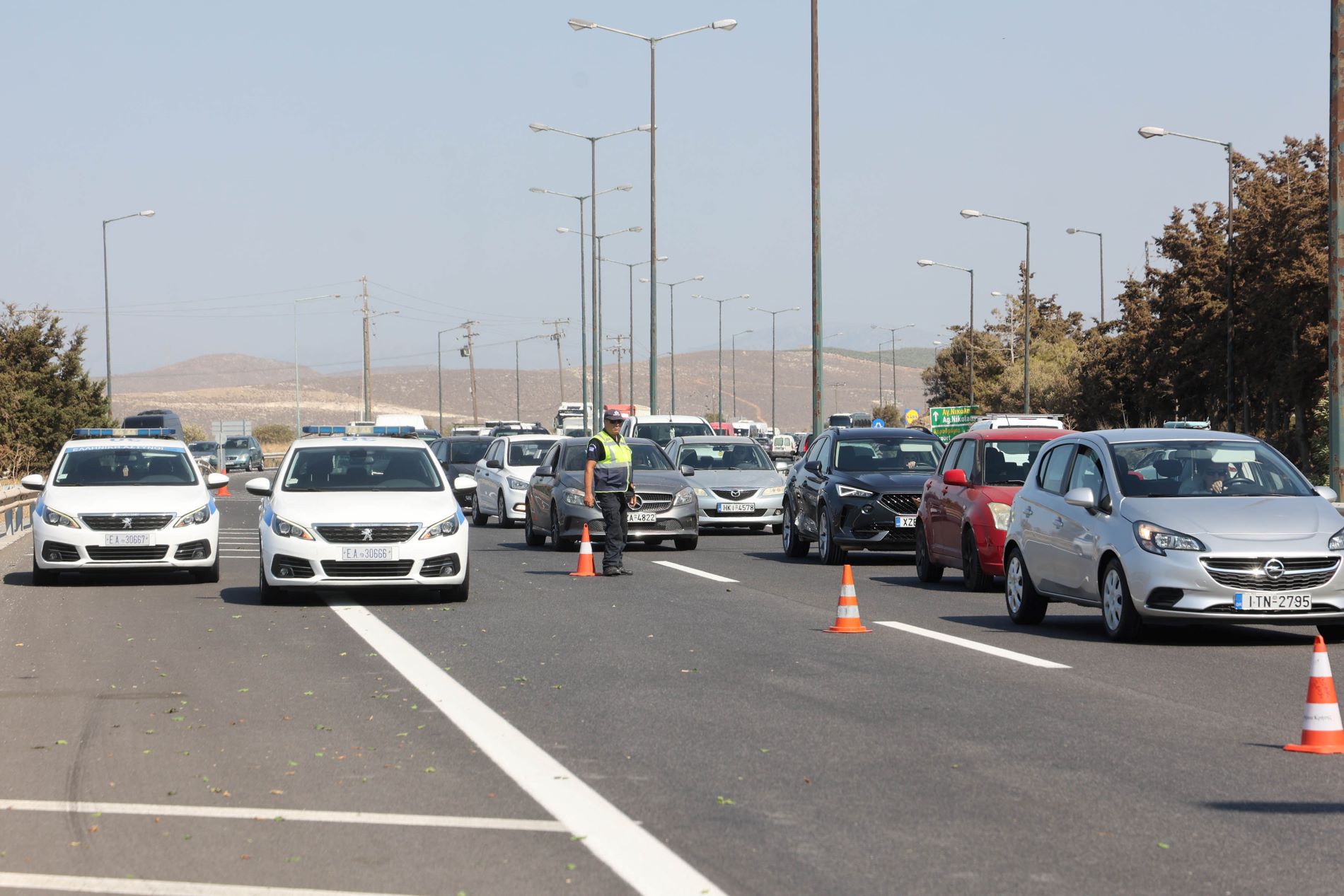 Τροχαίο ΒΟΑΚ γέφυρα 