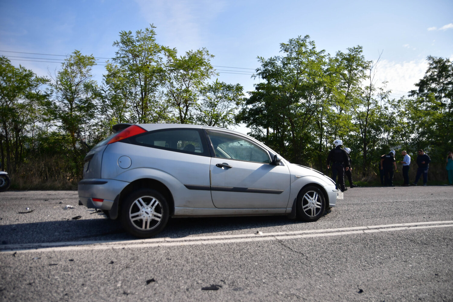 Σφοδρότατη σύγκρουση αυτοκινήτων έξω από τη Λάρισα
