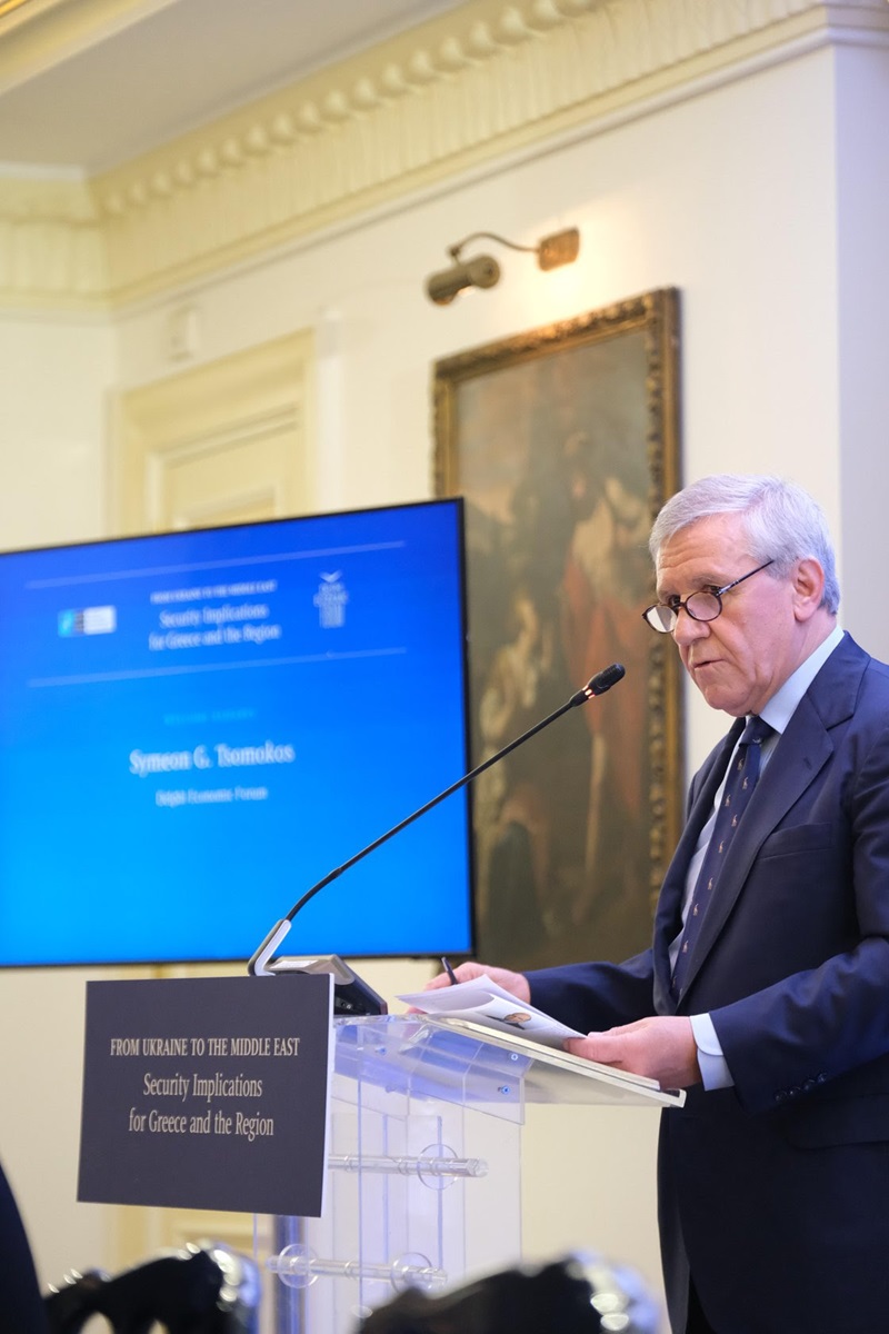 Συμεών Τσομώκος, Πρόεδος του Οικονομικού Φόρουμ Δελφών