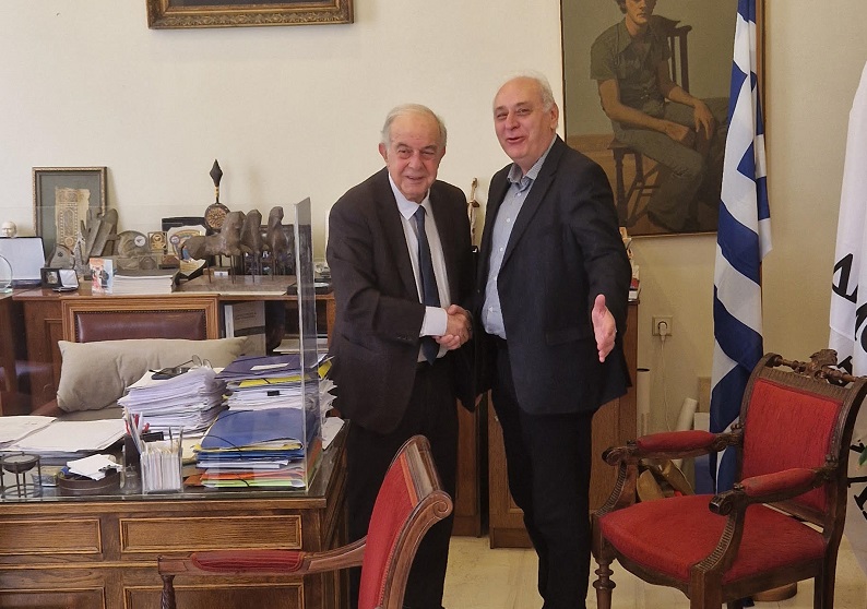 Π. Μπαριτάκης: Συνάντηση με το Δήμαρχο Ηρακλείου και επίσκεψη σε Υπηρεσίες του Δήμου
