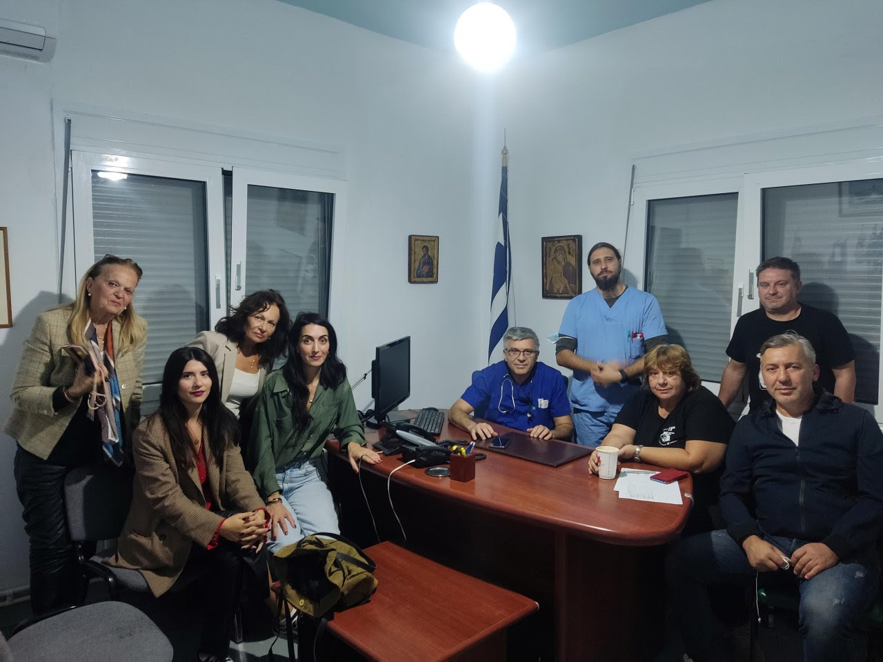 Επίσκεψη Κλιμακίου ΠΑΣΟΚ – Κινήματος Αλλαγής σε Νοσοκομεία του Νομού Λασιθίου