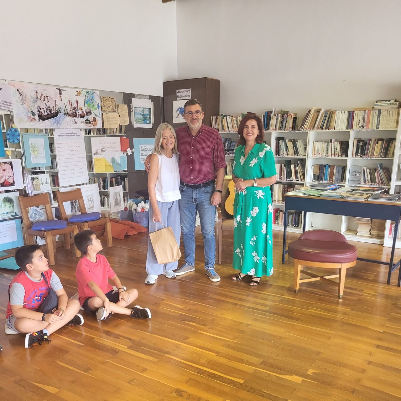 Παιδική Βιβλιοθήκη Χανιά Εκστρατεία ανάγνωσης