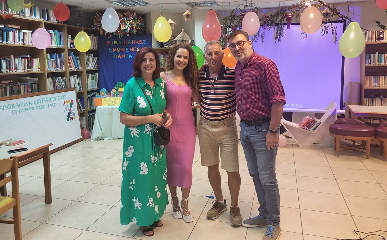 Παιδική Βιβλιοθήκη Χανιά Εκστρατεία ανάγνωσης