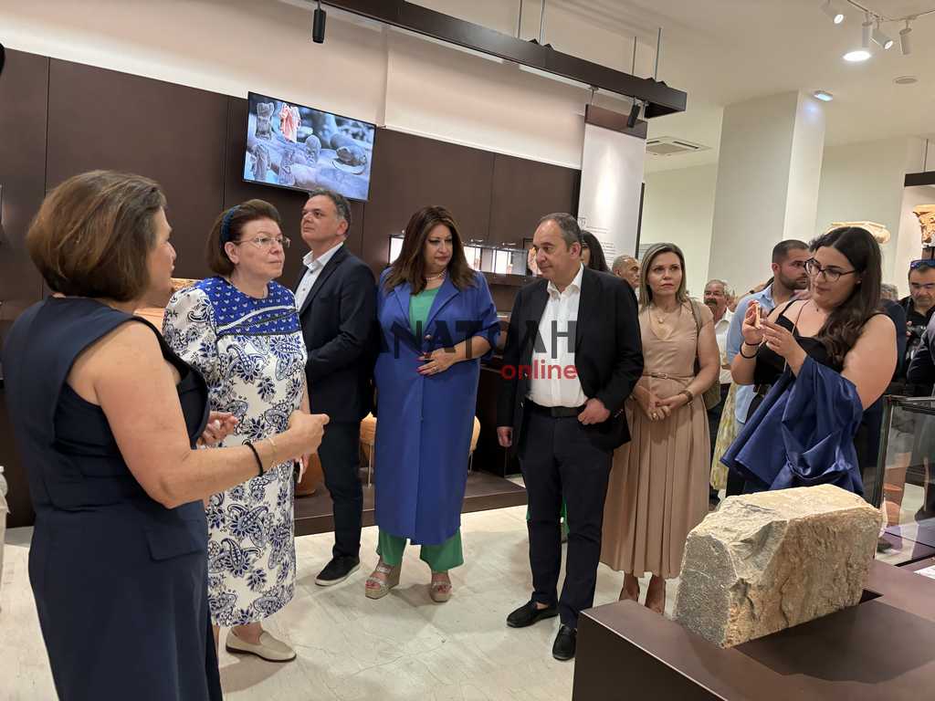 εγκαίνια αρχαιολογικό μουσείο Άγιος Νικόλαος Λασίθι