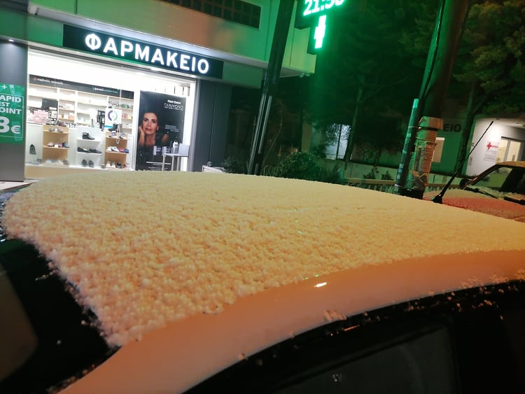 Χαλάζι Ηράκλειο