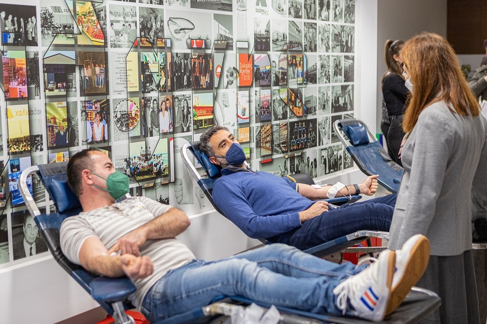 Χαλκιαδάκης αιμοδοσία