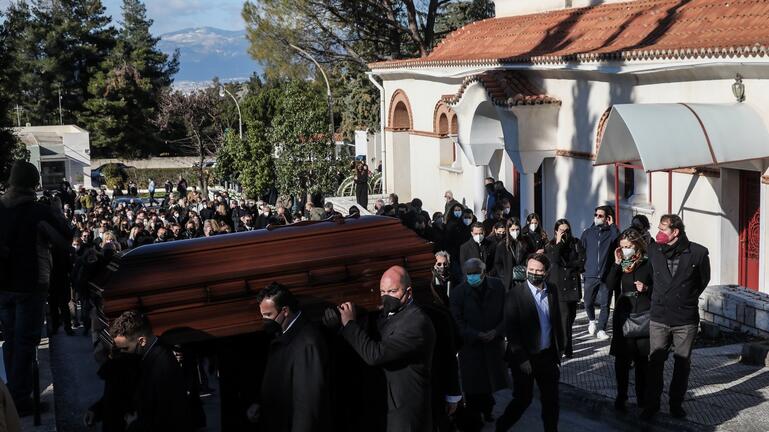 Στο Κοιμητήριο Παπάγου το τελευταίο αντίο στον Αλέκο Φασιανό