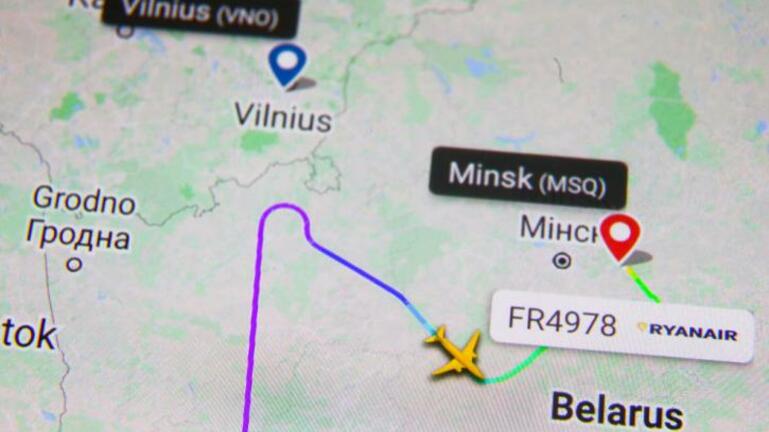 ΗΠΑ: Ποινικές διώξεις σε 4 Λευκορώσους αξιωματούχους για την αεροπειρατεία στο Μινσκ