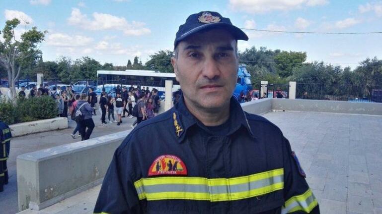 Ο πύραρχος Αντώνης Πρωτοπαπαδάκης νέος διοικητής της Πυροσβεστικής στο Ρέθυμνο 