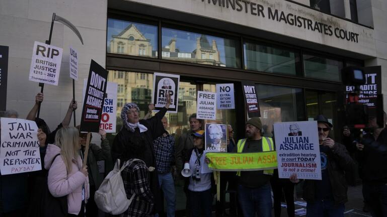 Λονδίνο: Διαδήλωση κατά της έκδοσης του Τζ. Ασάνζ