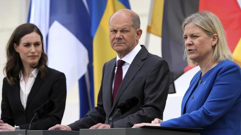 Η Γερμανική κυβέρνηση ενέκρινε το αίτημα της Σουηδίας και της Φινλανδίας για ένταξη στο ΝΑΤΟ