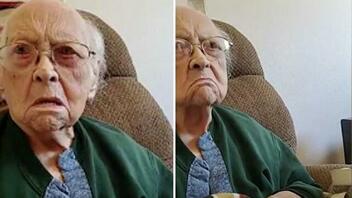 Η αξιολάτρευτη στιγμή που γιαγιά 110 ετών έχει γενέθλια και ρωτά τα πόσα κλείνει