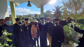 Στο Φανάρι ο νέος Αρχιεπίσκοπος Κρήτης - Η φορτισμένη πρώτη δήλωσή του 