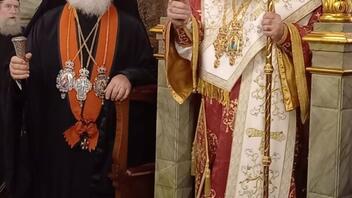 Η χειροτονία του Επισκόπου Μπουκόμπας Χρυσοστόμου από τόν Πατριάρχη Αλεξανδρείας Θεόδωρο