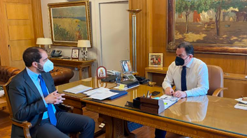 Με το νέο Υπουργό συναντήθηκε ο Γιάννης Κεφαλογιάννης 