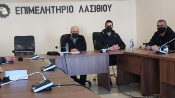 Συνάντηση της διοίκησης του Επιμελητηρίου Λασιθίου με το Σύλλογο Εστίασης Αγίου Νικολάου