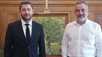 Με τον πρόεδρο του ΚΙΝΑΛ συναντήθηκε ο δήμαρχος Οροπεδίου