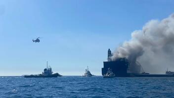 Φωτιά σε πλοίο στην Κέρκυρα: Έλληνες μεταξύ των αγνοούμενων 