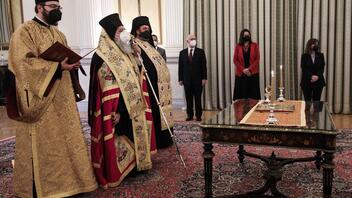 Στην Πρόεδρο της Δημοκρατίας ο νέος Αρχιεπίσκοπος Κρήτης